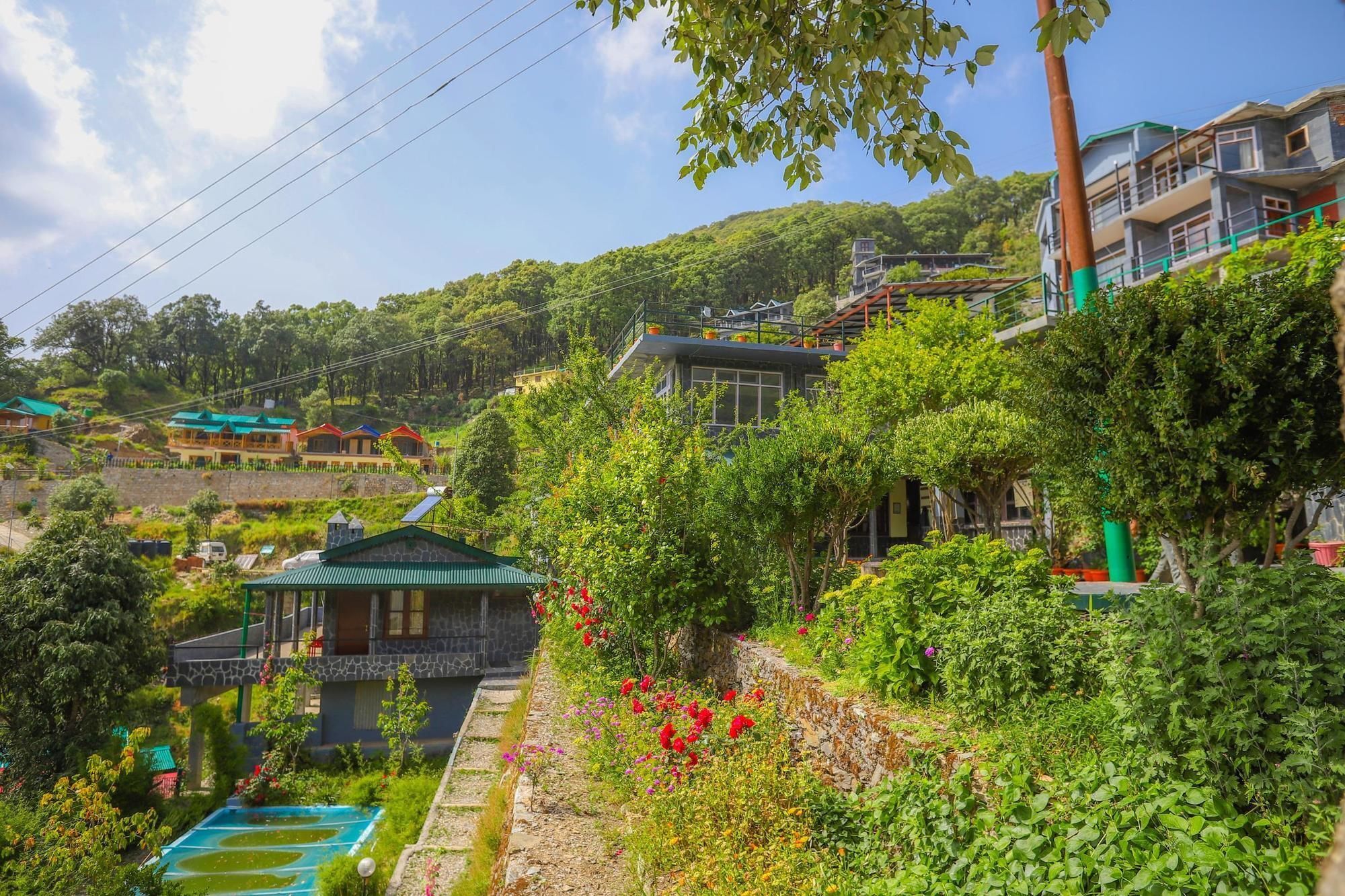 V Resorts The Nest Cottage Nainital Exterior foto